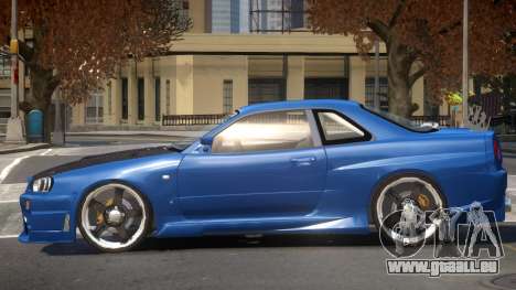 Nissan Skyline R34 Drift pour GTA 4