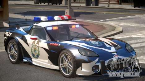 Chevrolet Corvette Police pour GTA 4