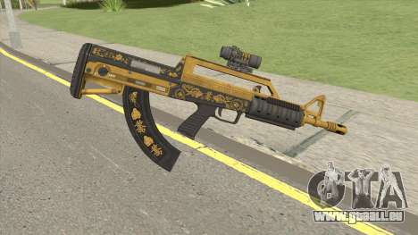 Bullpup Rifle (Scope V2) Main Tint GTA V pour GTA San Andreas