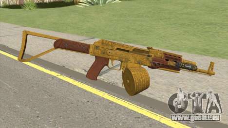 Assault Rifle GTA V Flashlight (Box Clip) für GTA San Andreas