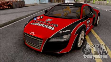 Audi R8 4.2 FSI Quattro VehFuncs pour GTA San Andreas