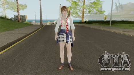 Misaki (Spring School Wear) für GTA San Andreas