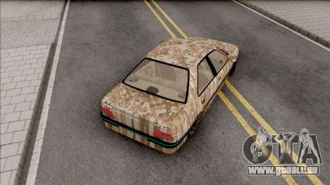 Peugeot 405 Army pour GTA San Andreas