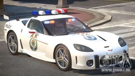 Chevrolet Corvette Police V1.1 pour GTA 4
