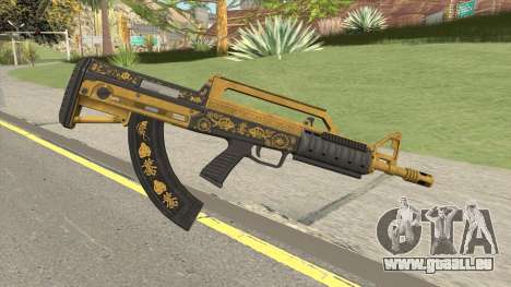 Bullpup Rifle (Base V2) Main Tint GTA V für GTA San Andreas