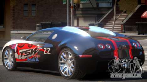 Bugatti Veyron S V1.1 PJ1 pour GTA 4