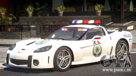 Chevrolet Corvette Police V1.1 für GTA 4