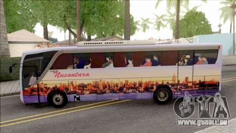 Nusantara Bus Setra Adi Putro Smile Lamp für GTA San Andreas
