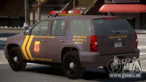 Chevrolet Tahoe Y12 Police pour GTA 4