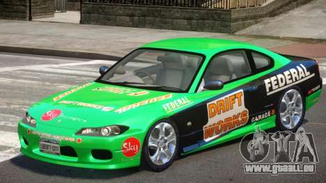 Nissan Silvia S15 V1.1 PJ1 pour GTA 4