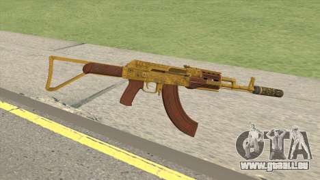 Assault Rifle GTA V Suppressor (Extended Clip) für GTA San Andreas