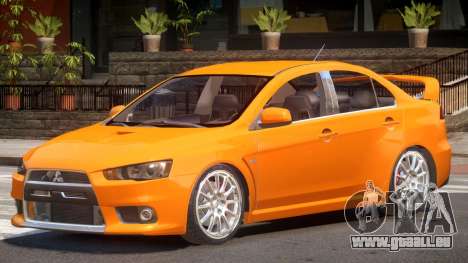 Mitsubishi Lancer X RS pour GTA 4