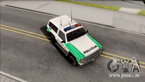 Lietuviska Police Ranger (Nauja) für GTA San Andreas