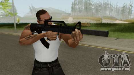 Bullpup Rifle (Silencer) Old Gen Tint GTA V für GTA San Andreas