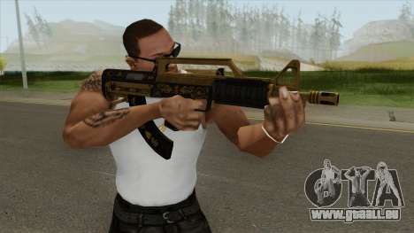 Bullpup Rifle (Base V2) Main Tint GTA V pour GTA San Andreas