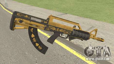 Bullpup Rifle (Grip V2) Main Tint GTA V für GTA San Andreas