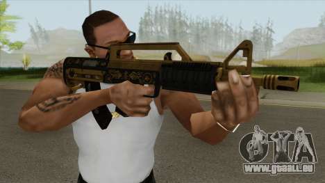 Bullpup Rifle (Base V1) Main Tint GTA V pour GTA San Andreas