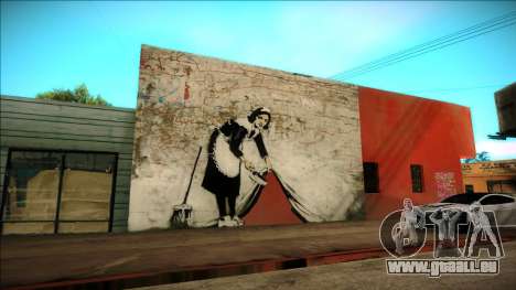 Graffiti Banksy pour GTA San Andreas