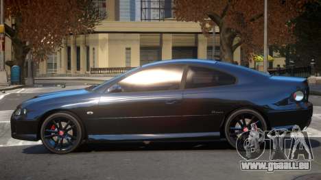 Holden Monaro V1.0 pour GTA 4