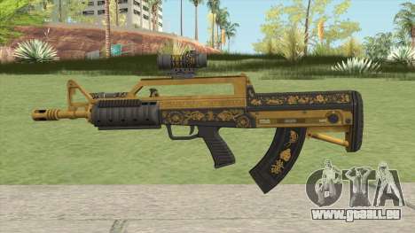 Bullpup Rifle (Two Upgrades V4) Main Tint GTA V für GTA San Andreas