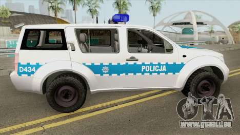 Nissan Pathfinder (Policja KMP Biala Podlaska) für GTA San Andreas