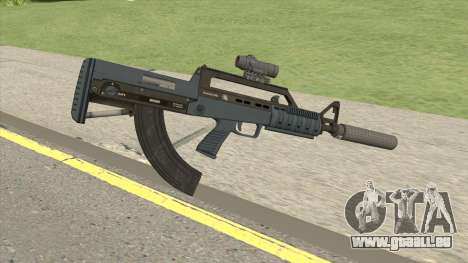 Bullpup Rifle (Two Upgrades V10) Old Gen GTA V pour GTA San Andreas