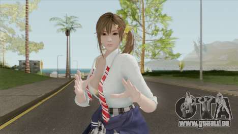 Misaki (Spring School Wear) für GTA San Andreas