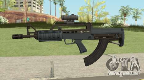 Bullpup Rifle (Scope V2) Old Gen Tint GTA V pour GTA San Andreas