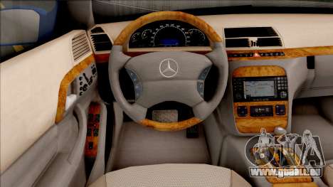 Mercedes-Benz W220 S65 AMG pour GTA San Andreas