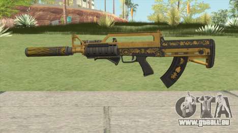 Bullpup Rifle (Three Upgrade V7) Main Tint GTA V für GTA San Andreas