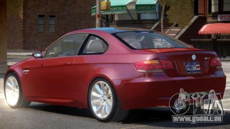 BMW M3 E92 Y07 pour GTA 4