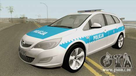 Opel Astra J (Policja KSP) für GTA San Andreas