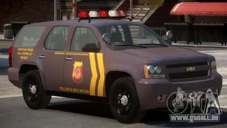 Chevrolet Tahoe Y12 Police für GTA 4