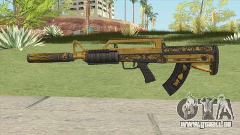 Bullpup Rifle (Suppressor V1) Main Tint GTA V pour GTA San Andreas