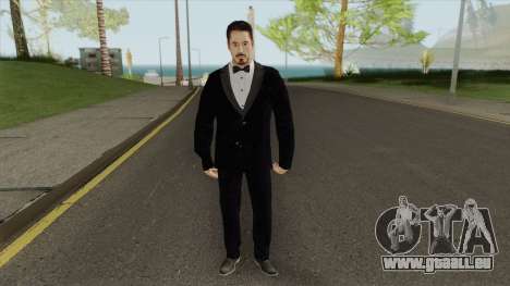 Tony Stark (Black Suit) für GTA San Andreas