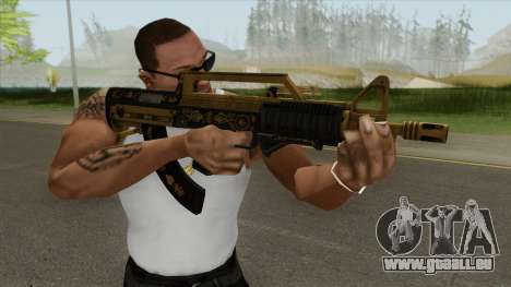 Bullpup Rifle (Grip V2) Main Tint GTA V für GTA San Andreas