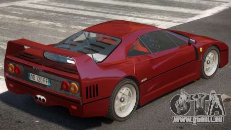 Ferrari F40 V1.0 pour GTA 4