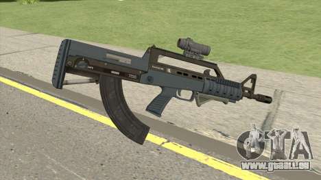 Bullpup Rifle (Two Upgrades V6) Old Gen GTA V für GTA San Andreas