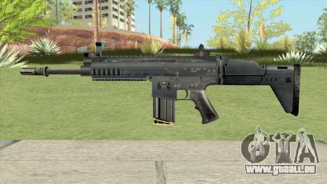 SCAR-H Black (Soldier Front 2) für GTA San Andreas