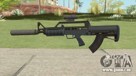Bullpup Rifle (Two Upgrades V9) Old Gen GTA V für GTA San Andreas