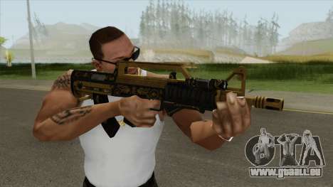 Bullpup Rifle (Two Upgrades V1) Main Tint GTA V für GTA San Andreas