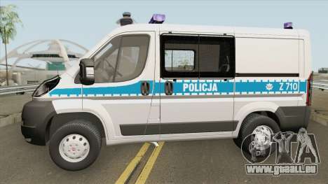 Fiat Ducato (Policja KSP) pour GTA San Andreas