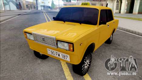 ВАЗ 2107 Dérive de Taxi de la Ville de Bakou pour GTA San Andreas