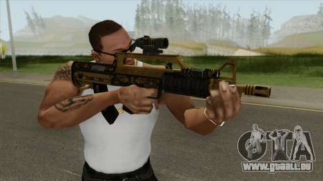 Bullpup Rifle (Two Upgrades V3) Main Tint GTA V pour GTA San Andreas