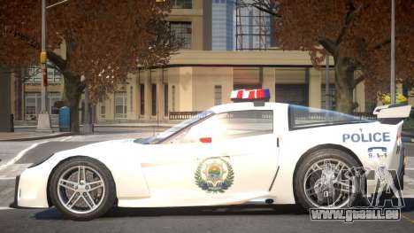 Chevrolet Corvette Police V1.1 pour GTA 4