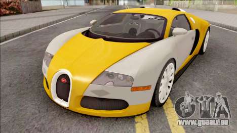 Bugatti Veyron HQ Interior für GTA San Andreas