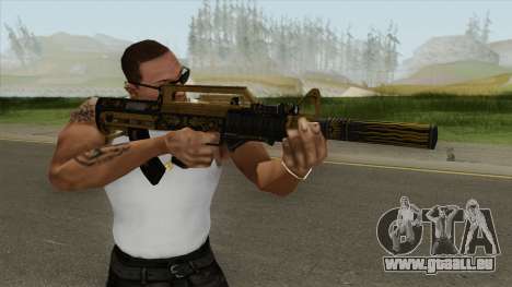 Bullpup Rifle (Three Upgrade V7) Main Tint GTA V für GTA San Andreas