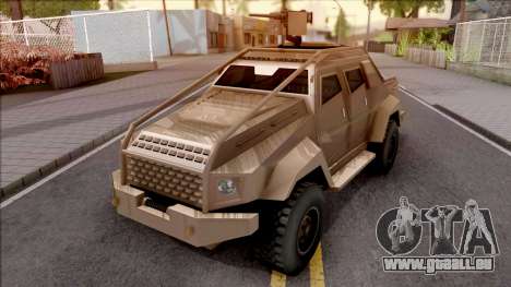 GTA V HVY Insurgent Pick-Up SA Style für GTA San Andreas