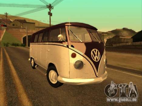 Volkswagen Bus Typ 2 1965 für GTA San Andreas