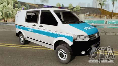 Volkswagen Transporter T6 (Policja KSP) pour GTA San Andreas